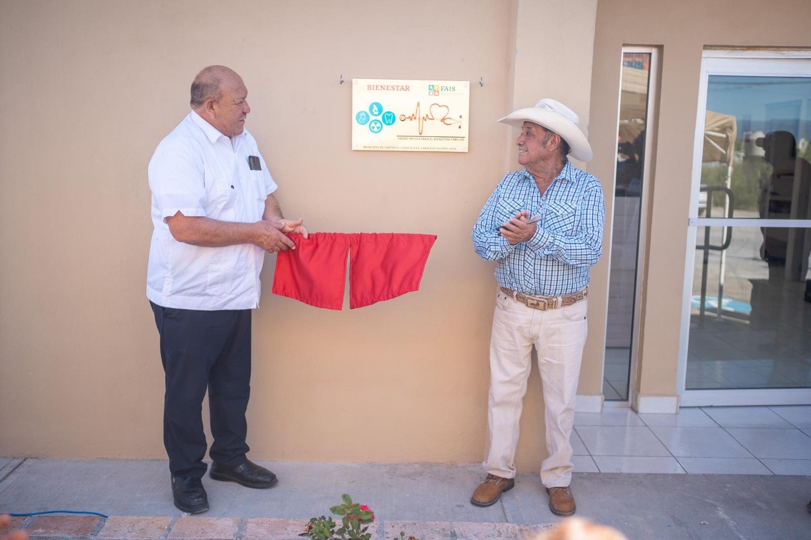 Entrega Castaños Unidad Médica para el Bienestar