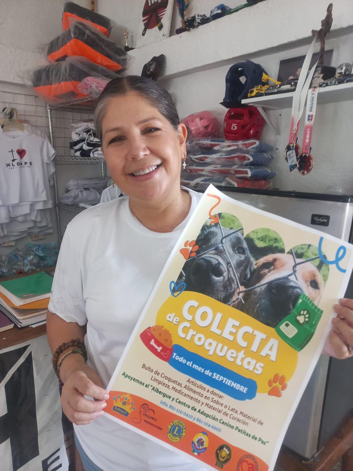 Altruista labor para el albergue canino