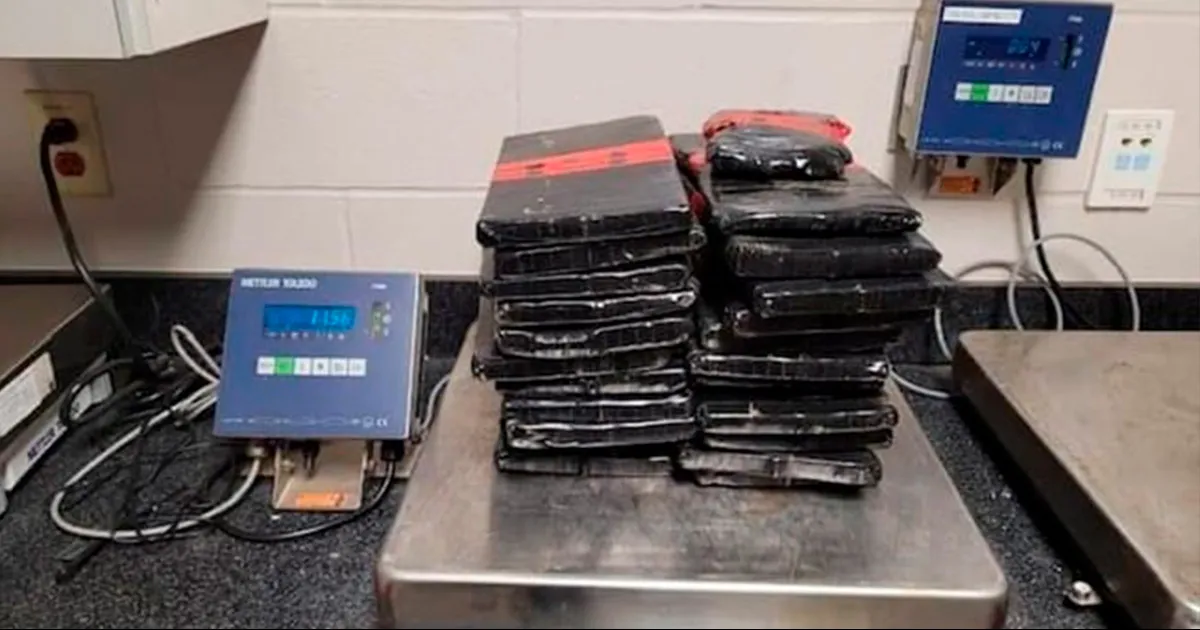 GOLPE AL NARCO EN DEL RIO; INCAUTAN 19 KG DE COCAÍNA