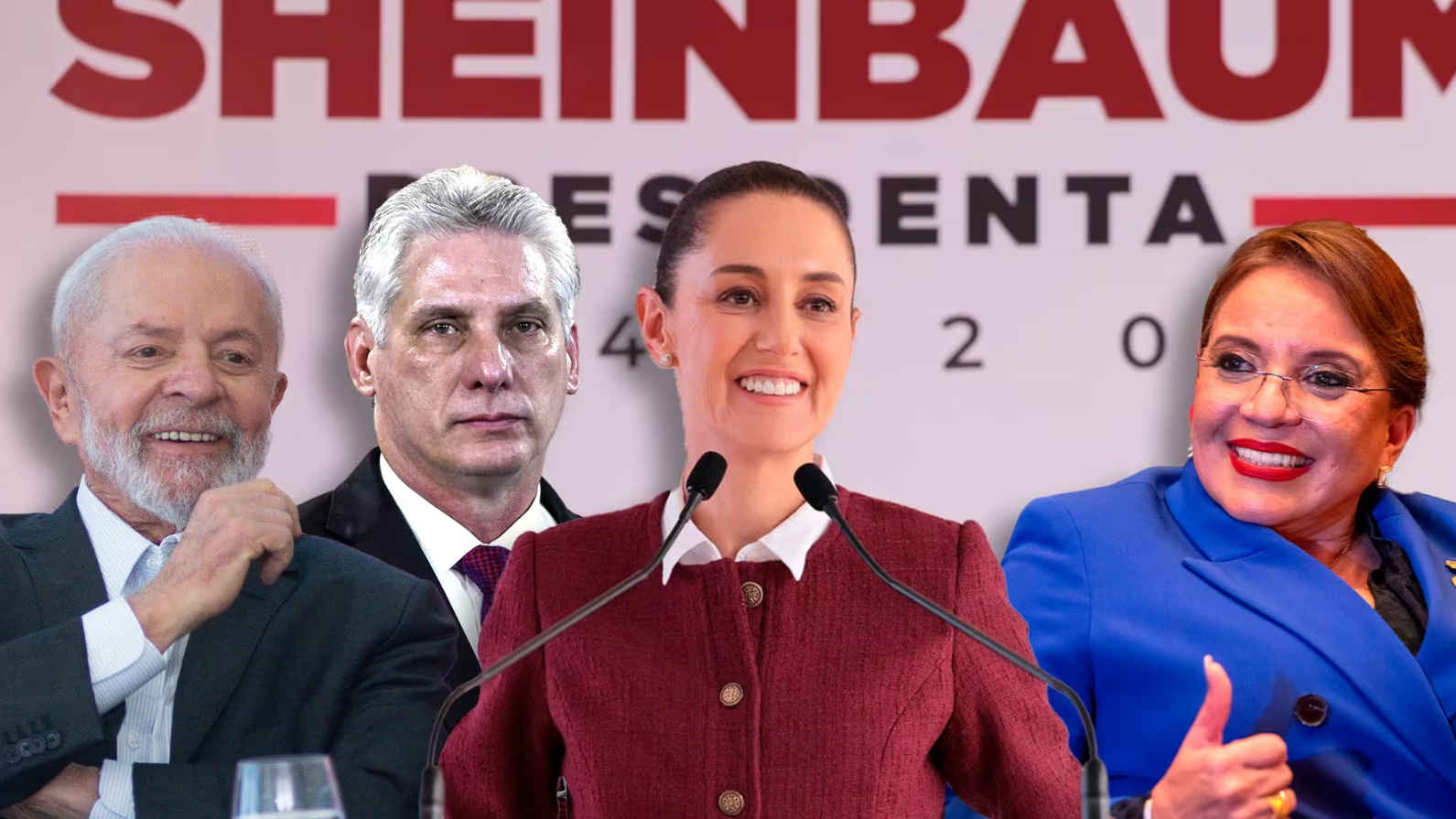 Díaz-Canel, Petro y Lula, entre los 16 mandatarios que han confirmado asistencia a la investidura de Sheinbaum
