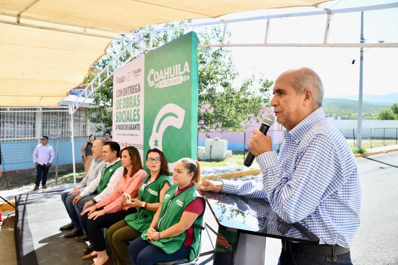 Destaca MD proyecto de obras en Coahuila