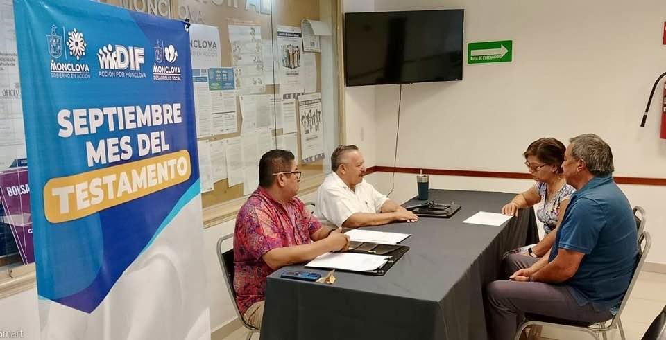 Ayudó a ciudadanos Mes del Testamento