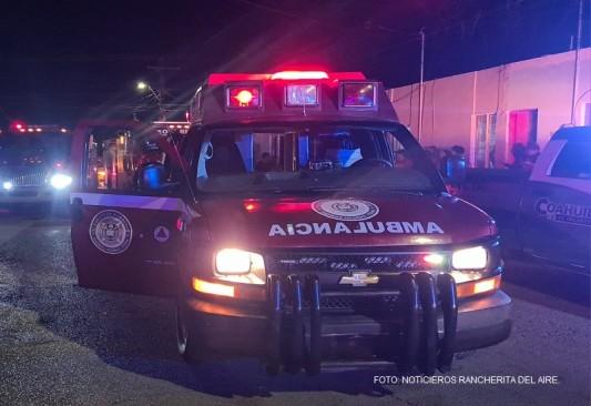 Intenta hombre salir por la puerta falsa