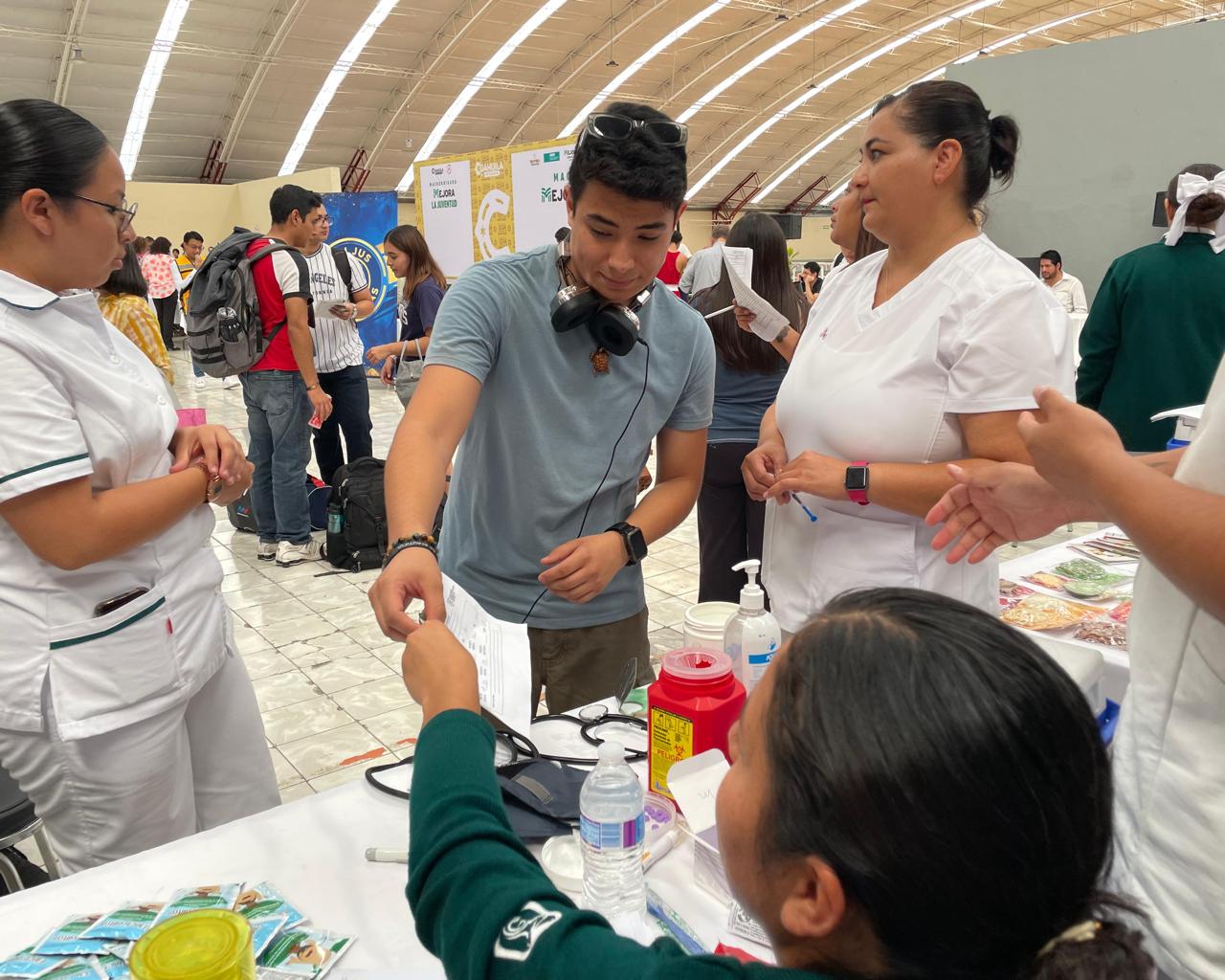 Participa IMSS en macrobrigada