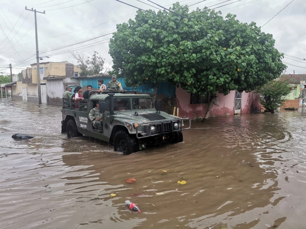 Provocan lluvias caos y daños en La Laguna