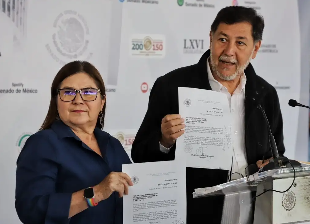 Llega al Senado minuta de reforma judicial