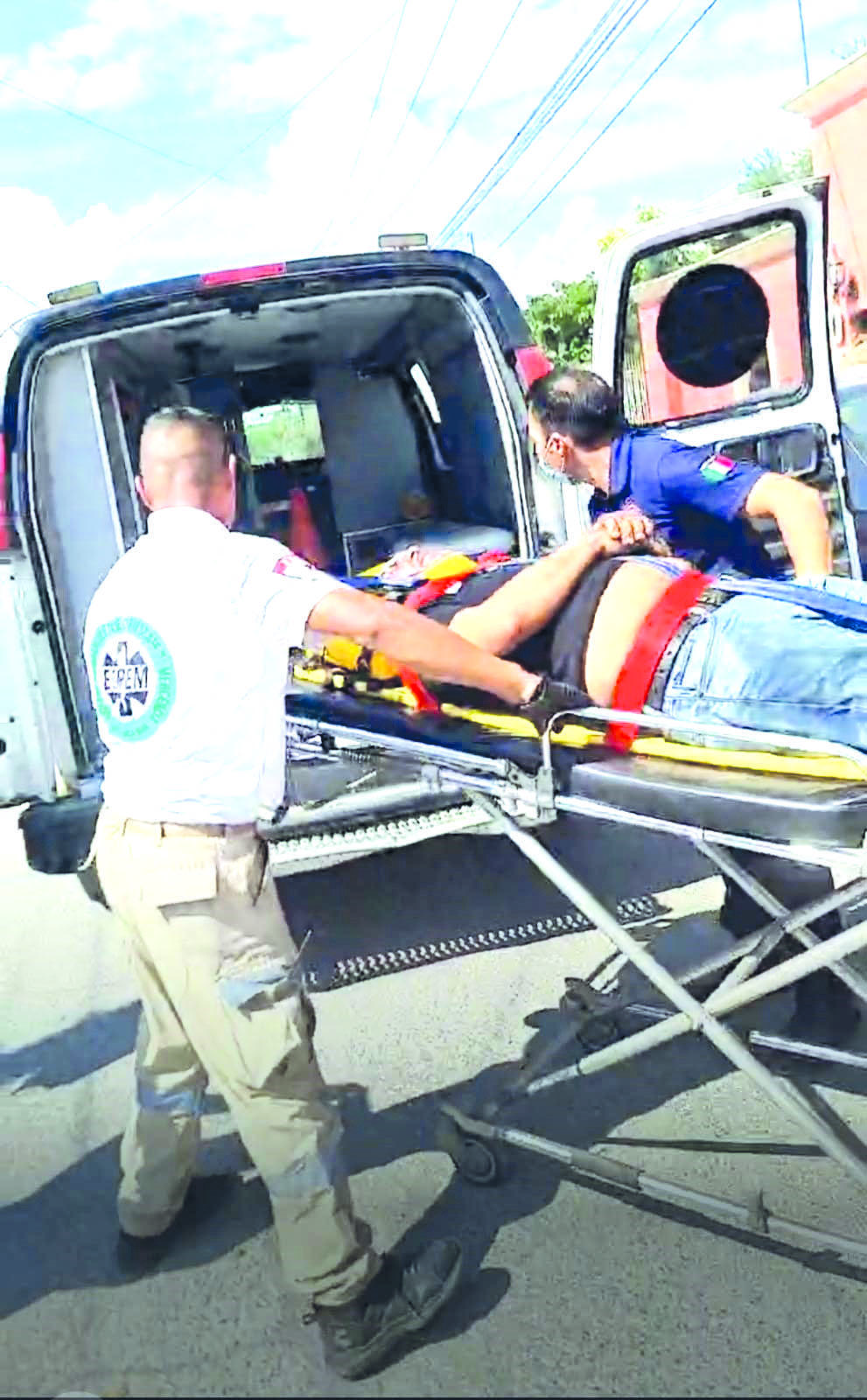 Sufre quemaduras despachador de gas