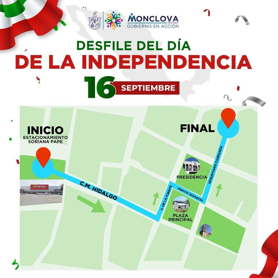 Prepara Monclova las Fiestas Patrias