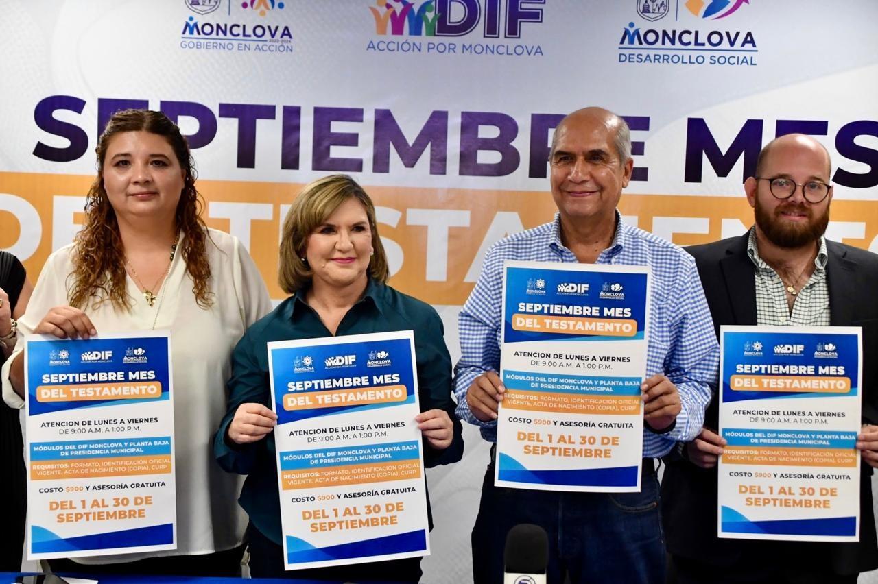 Es septiembre el mes del testamento: Dávila