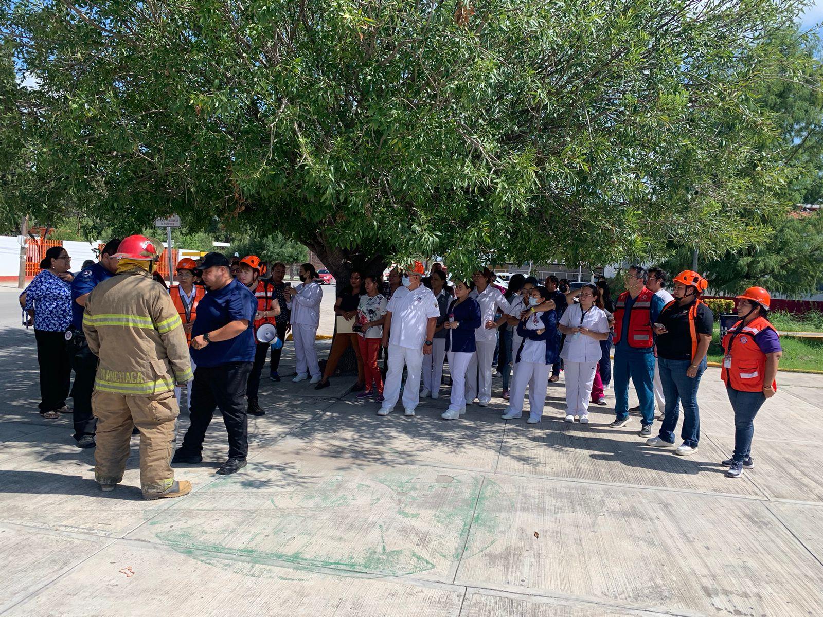 Participa Sabinas en Simulacro Nacional