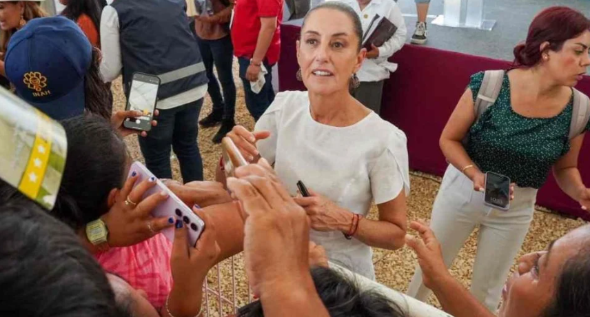 Sheinbaum afirma que «la historia va a reconocer» a Yunes Márquez por su voto a favor de la reforma judicial