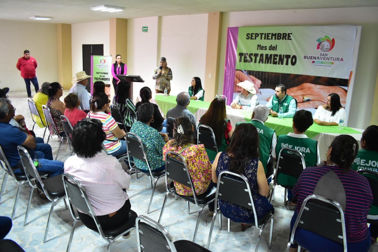 PRESENTA SB PROGRAMA DE TESTAMENTO A BAJO COSTO