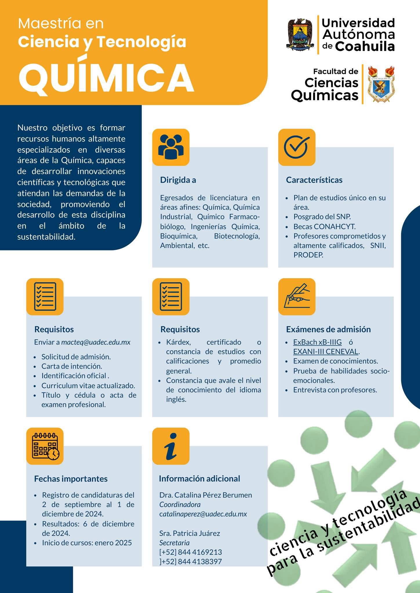 Maestría en Ciencia y Tecnología Química