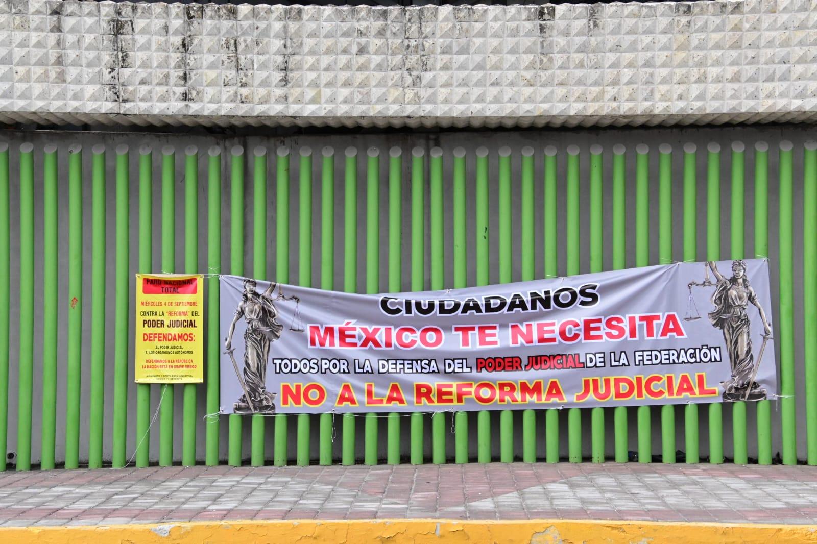 Convocan a paro nacional contra la reforma del PJF