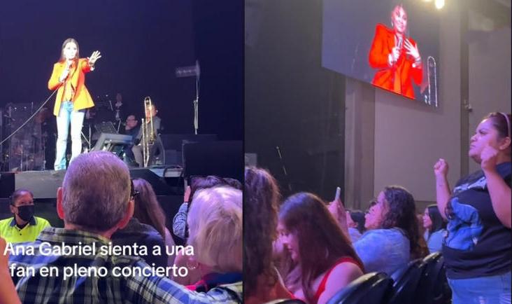 Ana Gabriel humilla a fan en pleno concierto y redes ‘explotan’: «No volvería a ir» | VIDEO