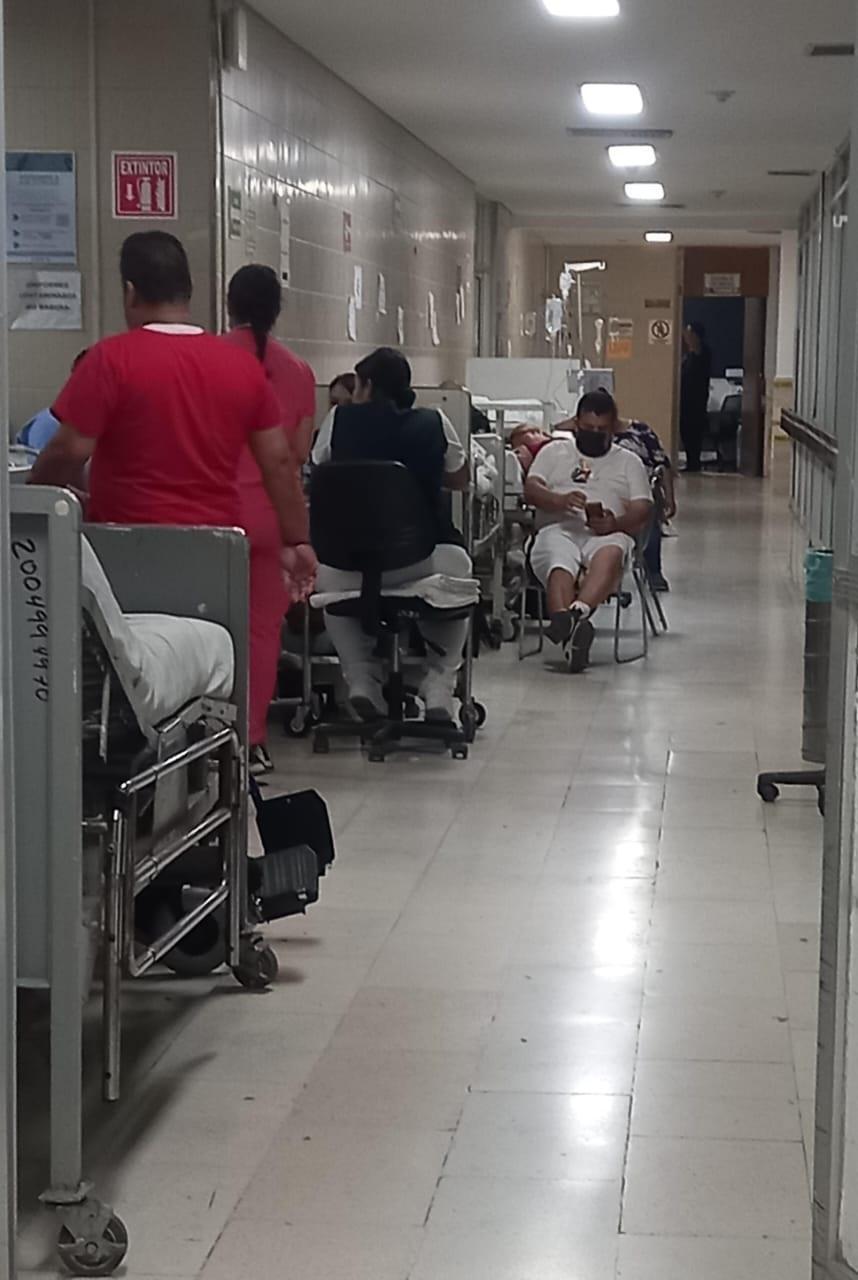 Asemeja Urgencias a hospital de guerra