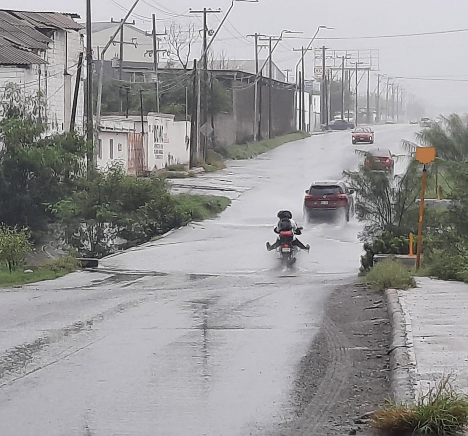 Sólo encharcamientos por lluvias en Monclova