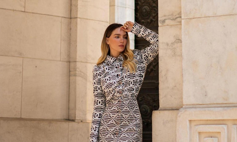 Belinda cumple su sueño de debutar en la Fashion Week de Paris, pero sufre caída en pleno debut