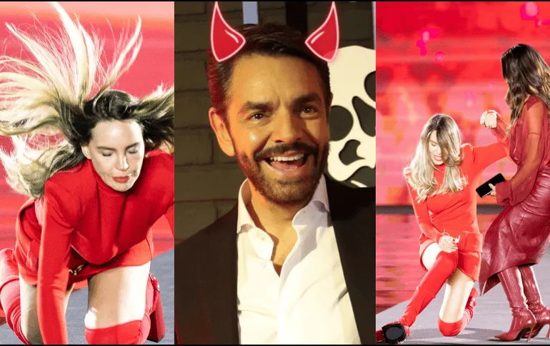 Belinda y la tragedia: Eugenio Derbez se burla de su caída en desfile de modas
