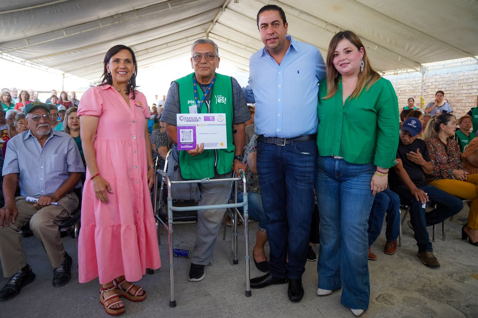 INICIA EN RAMOS ARIZPE ENTREGA DE LA “TARJETA DE LA SALUD POPULAR”