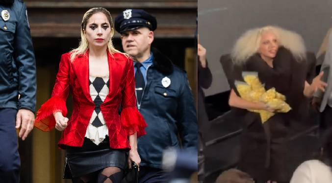 Lady Gaga reparte palomitas a espectadores de ‘Joker: Folie à Deux’