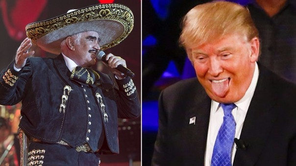 El Potrillo desmiente supuesta afinidad de Vicente Fernández a Donald Trump: “No hubiera apoyado a quien denigre mexicanos”