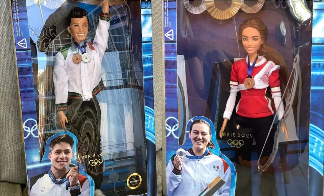 Medallistas mexicanos en París 2024 son inmortalizados en figuras de acción