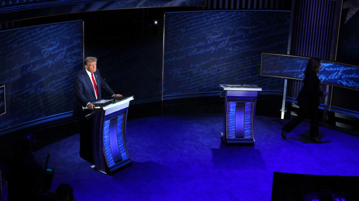 Elecciones en EU: Trump se niega a participar en más debates con Kamala Harris