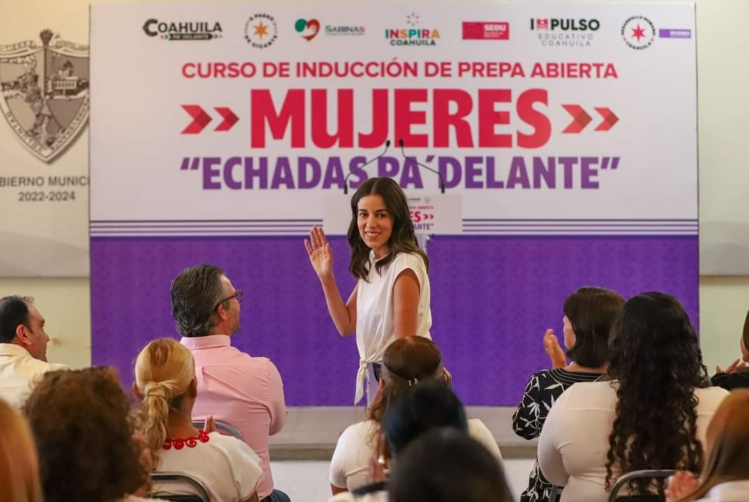 CON ‘MUJERES ECHADAS PA’DELANTE’, INSPIRA EMPODERA A LAS MUJERES DE COAHUILA
