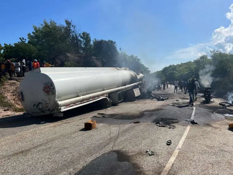Explosión de camión de gas en Haití deja 16 personas muertas