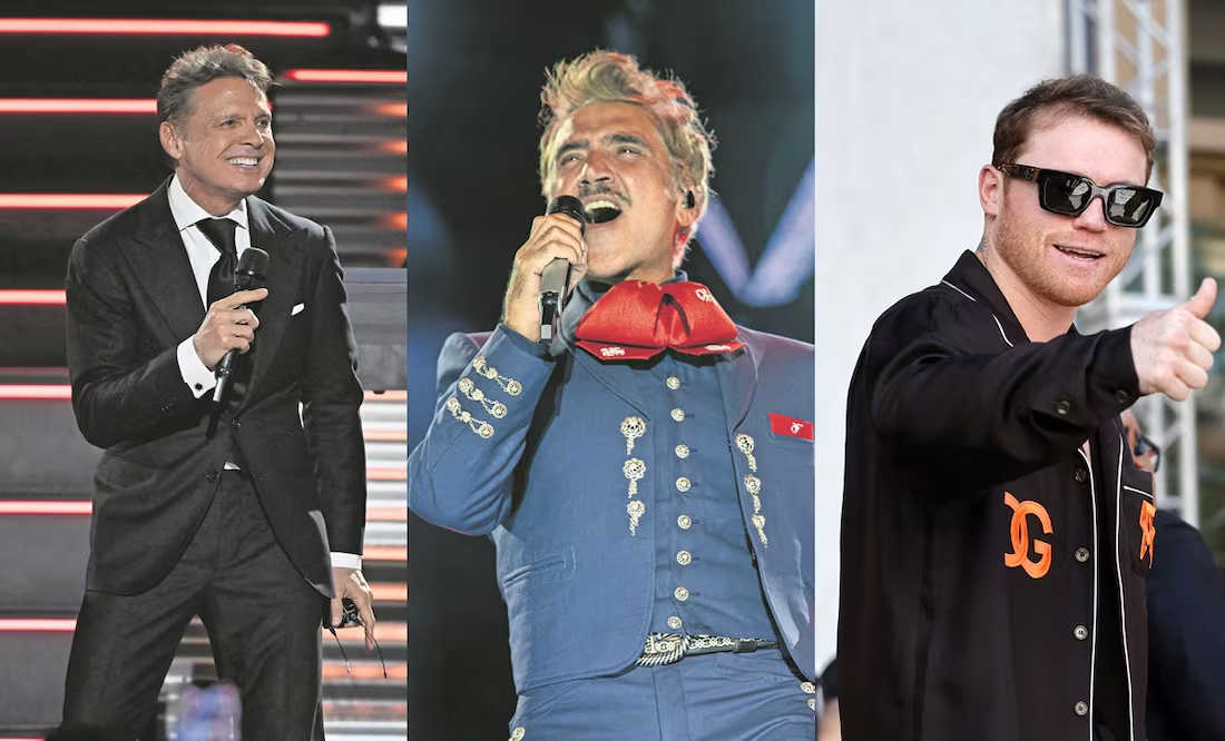 Canelo Álvarez «peleará» contra Luis Miguel y Alejandro Fernández en Las Vegas