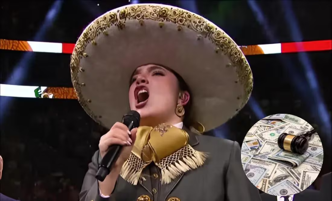 Camila Fernández: ¿Cuánto deberá pagar la hija de El Potrillo por error al cantar Himno Nacional en pelea del Canelo?