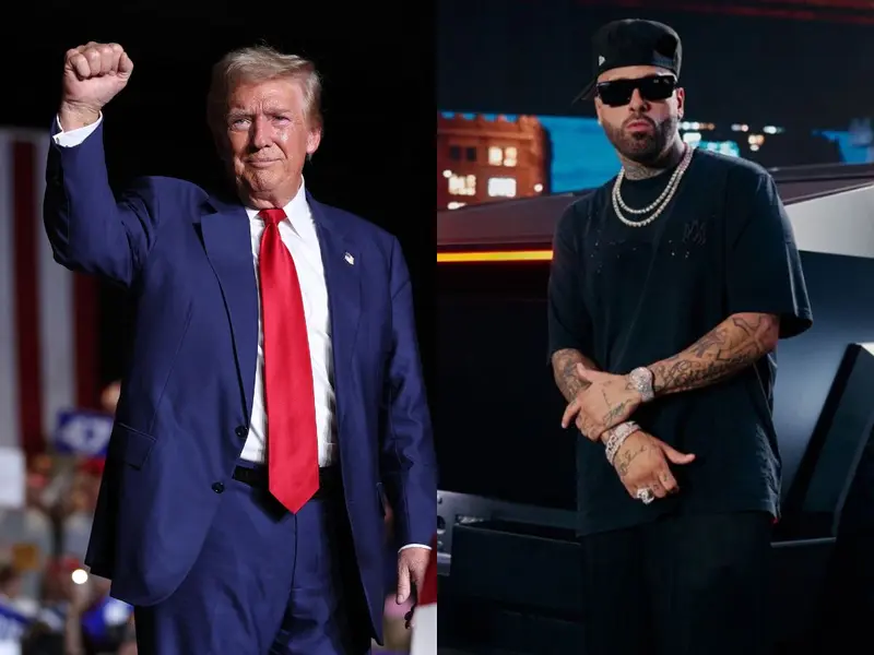 Nicky Jam apoya a Donald Trump y el candidato lo confunde con una mujer