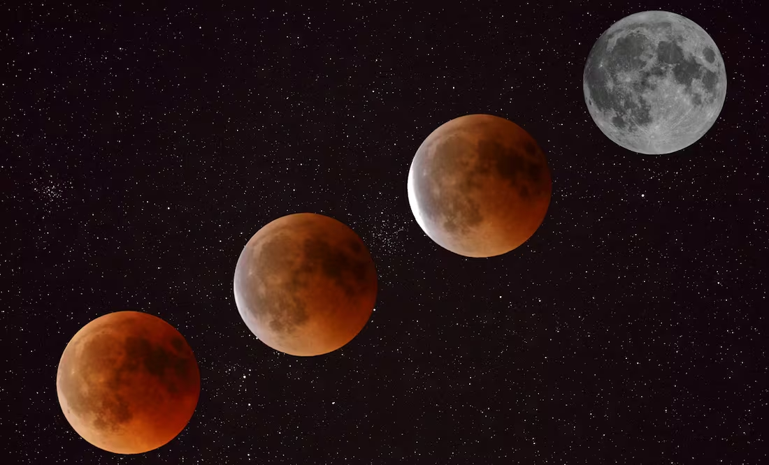 Eclipse parcial lunar. Esta es la hora exacta en la que se verá en México