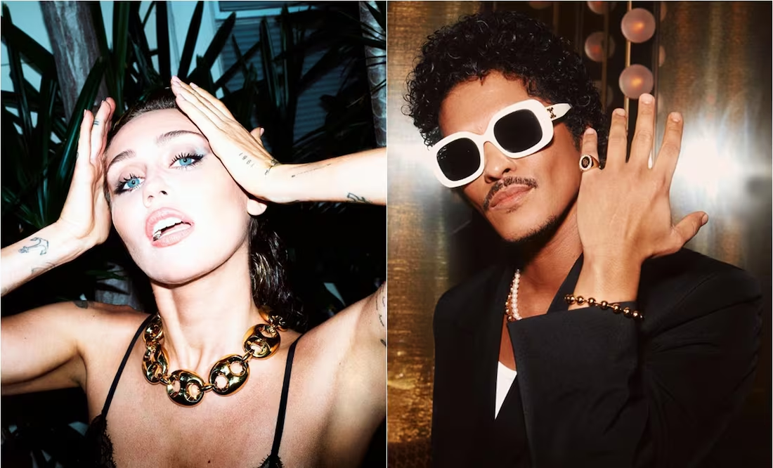 Demandan a Miley Cyrus; alegan que plagió a Bruno Mars en su canción «Flowers»