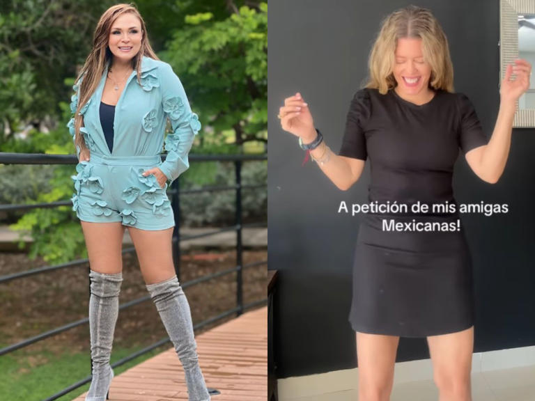 Lorna Cepeda la «Peliteñida» de «Betty, la fea» baila canción de Brenda Bezares