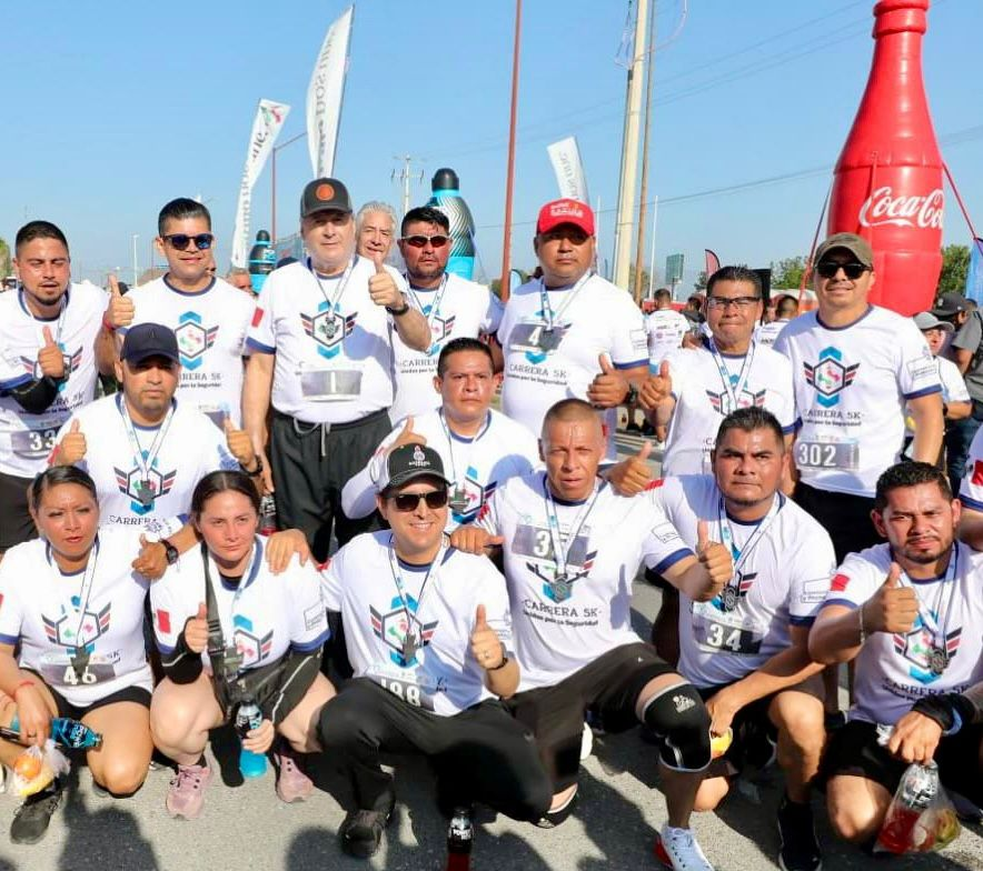 Une carrera 5k a la sociedad con Policías