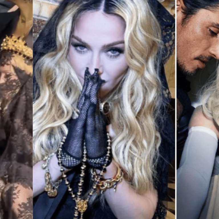 Madonna viaja por el mundo con el actor Alberto Guerra y ahora los captan en Milán