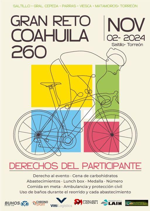 Es Parras, clave para el Gran Reto Coahuila 260