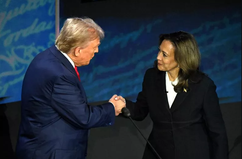 Kamala Harris supera a nivel nacional a Trump: nueva encuesta
