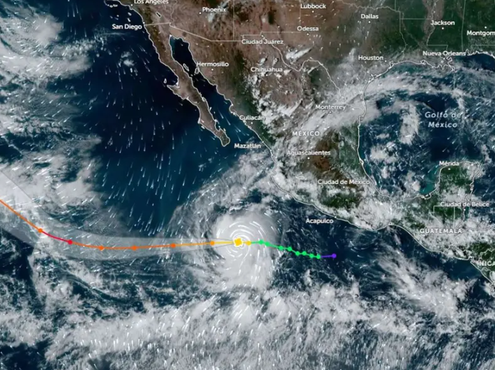 ‘Kristy’ se intensifica a huracán categoría 1 hoy 22 octubre 2024