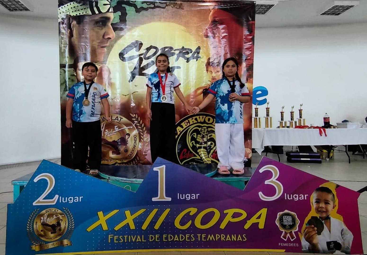 Destacan niños talento de 4C en la Copa Island