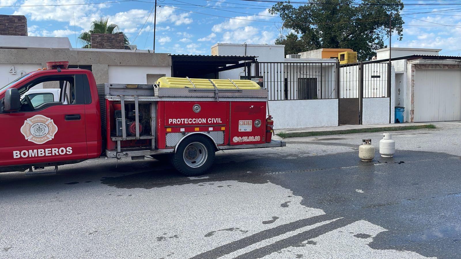 Sufre hombre lesiones por flamazo de tanque