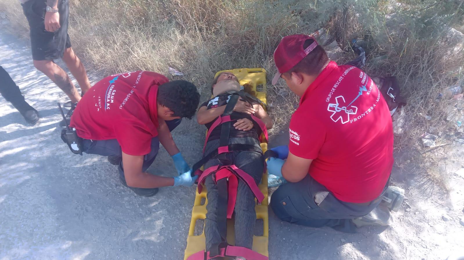 Fuerte accidente vial a la entrada de Colinas