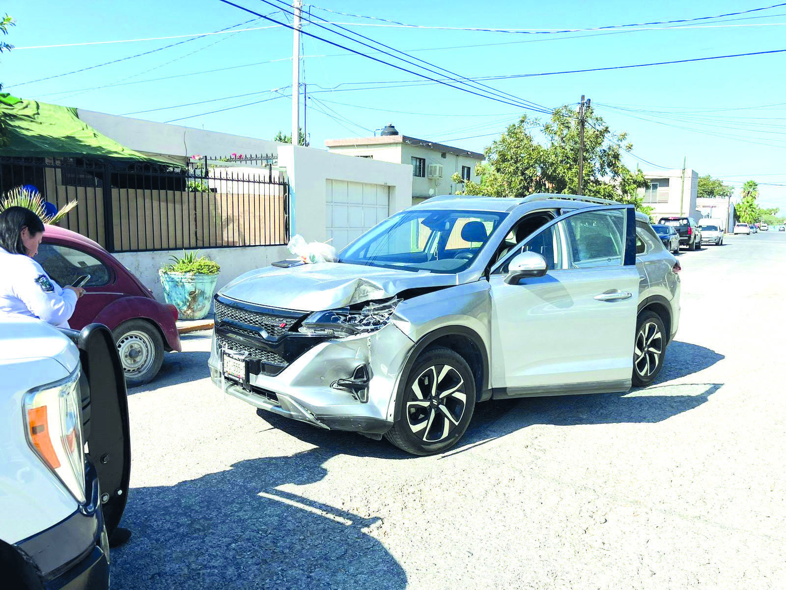 Impacta camión camioneta 2023