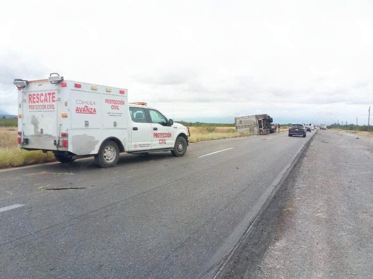 Protagoniza tráiler accidente en la 57