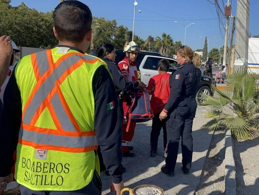 Menor escapa de su casa y convulsiona