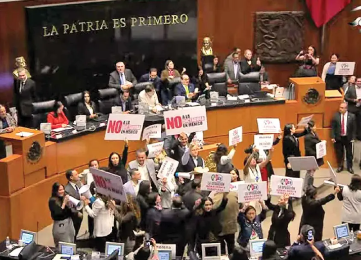 Reprueba Oposición reforma contra impugnaciones