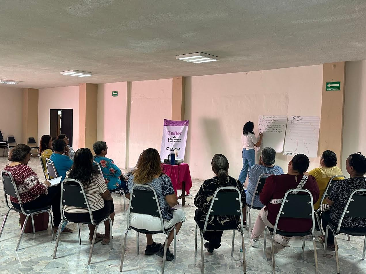 Imparten a funcionarios de SB pláticas ambientalistas