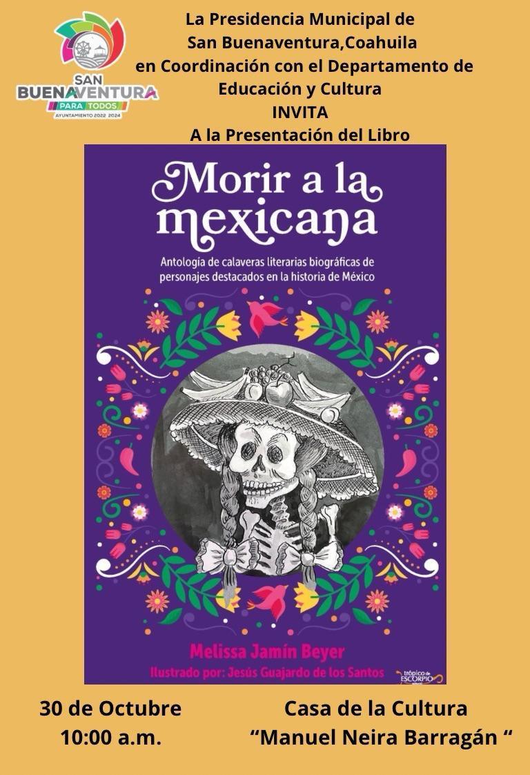Invitan en San Buena a presentación de libro